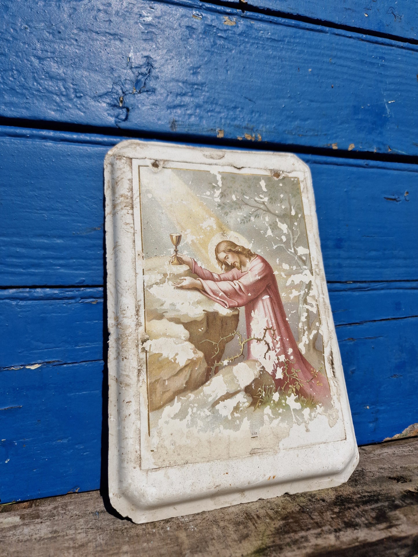 French Religious Plaque